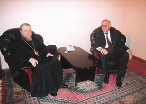 Встреча Преосвященного Епископа Александра с Председателем Государственного Комитета Азербайджанской Республики по взаимодействию с религиозными объединениями