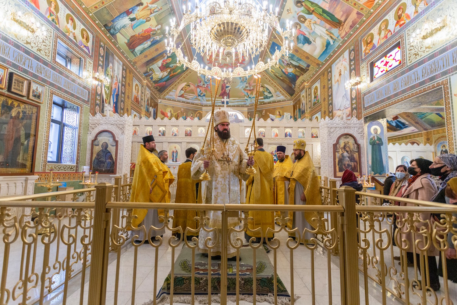 Архиепископ Феофилакт совершил Божественную литургию в соборе Рождества Пресвятой Богородицы г. Баку