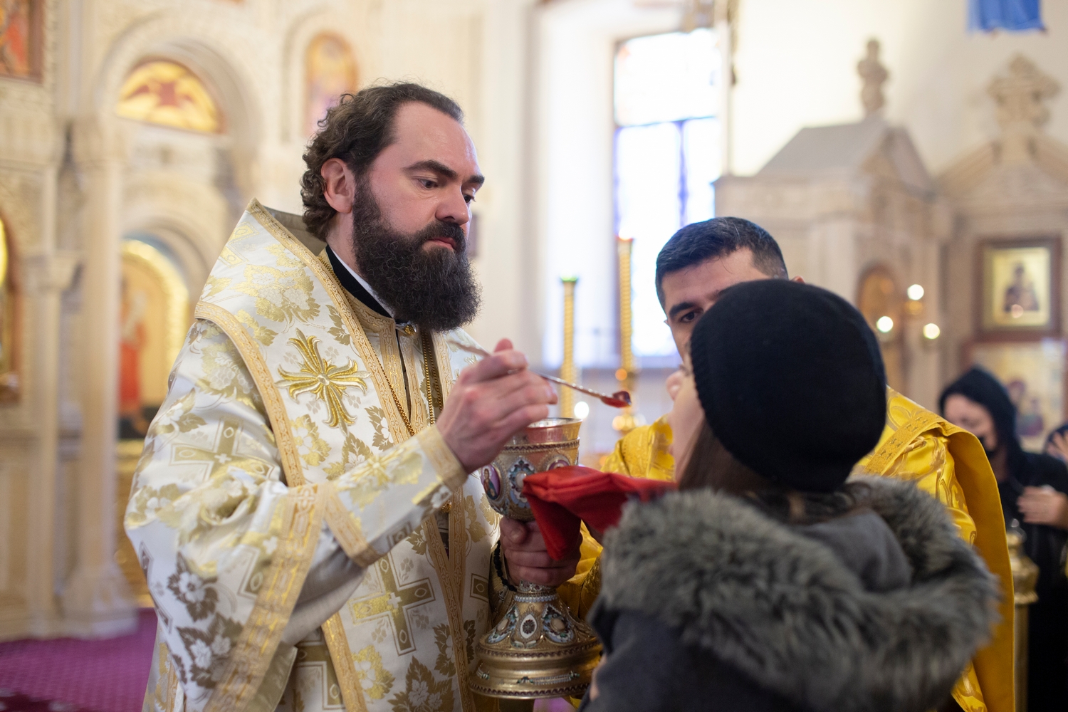 Архиепископ Феофилакт совершил Божественную литургию в кафедральном соборе свв. Жен-Мироносиц г. Баку