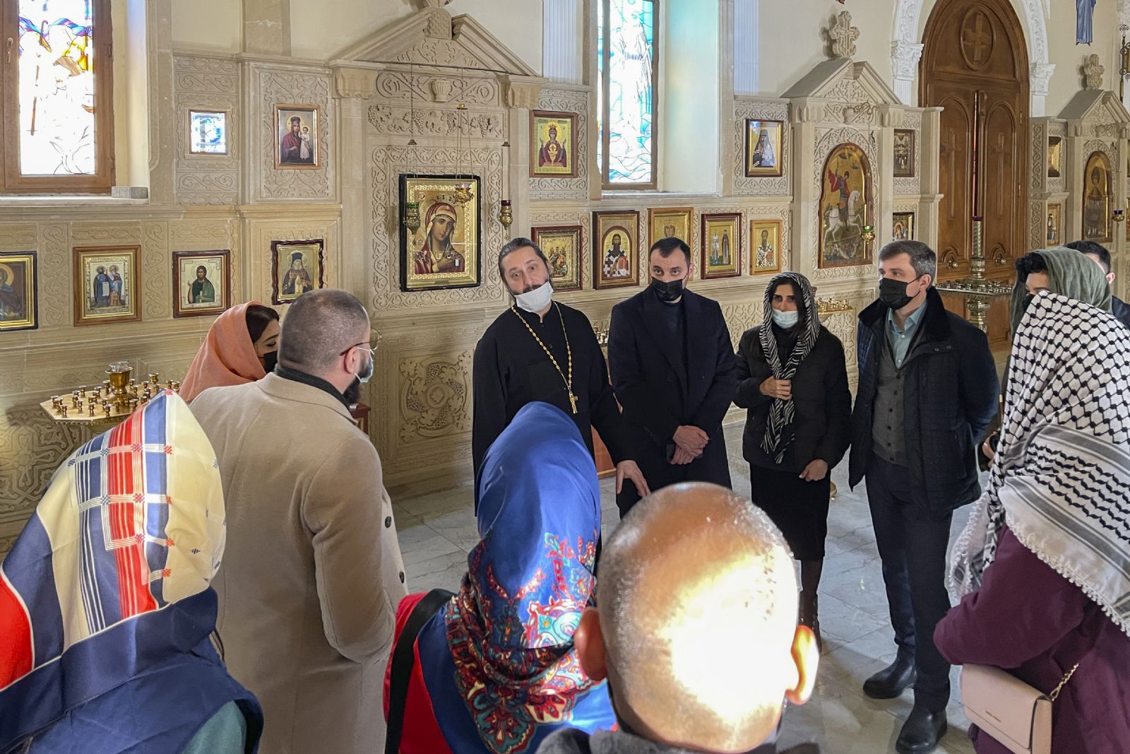Кафедральный собор посетили представители азербайджанской диаспоры из девяти зарубежных стран