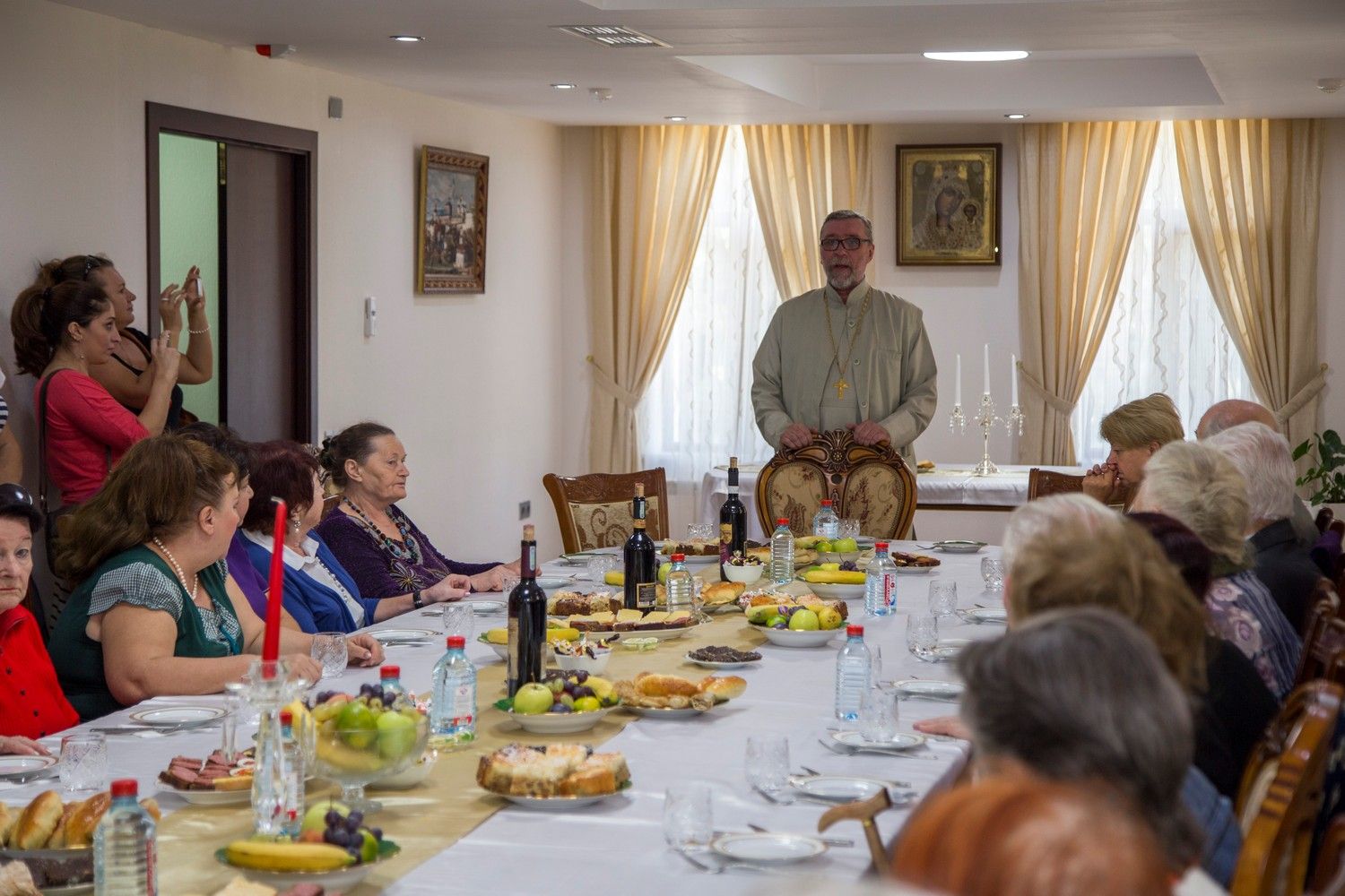 В Православном религиозно-культурном центре Бакинской епархии состоялось празднование Международного дня пожилых людей.