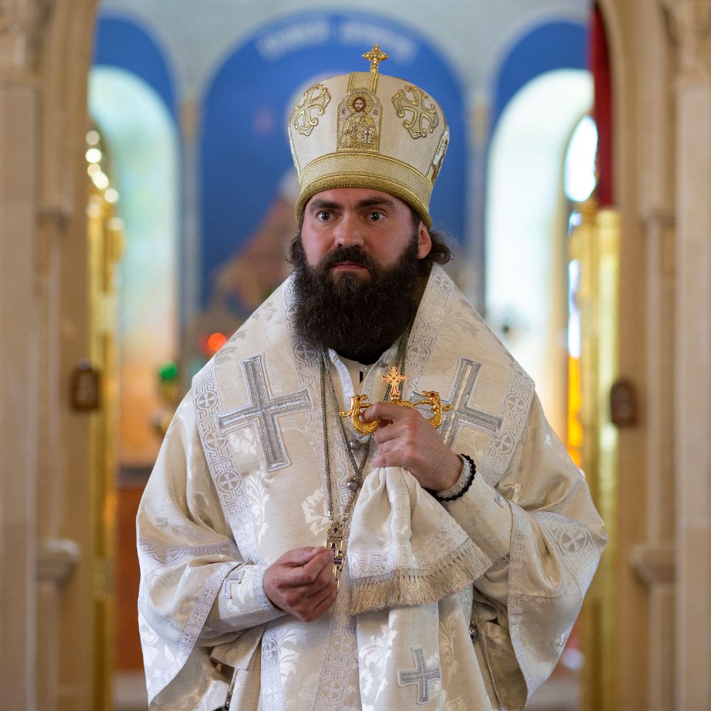Поздравление клириков и мирян Бакинской епархии архиепископу Пятигорскому и Черкесскому в связи с 15-летием епископской хиротонии.