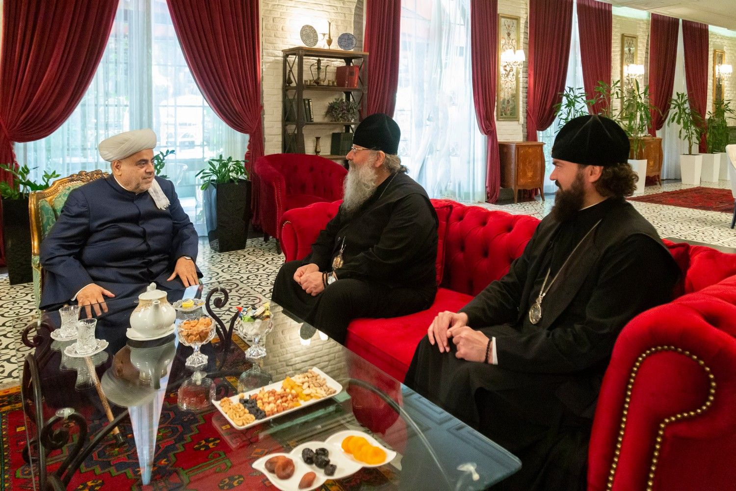Глава мусульман Кавказа принял Митрополита Казанского и Архиепископа Пятигорского