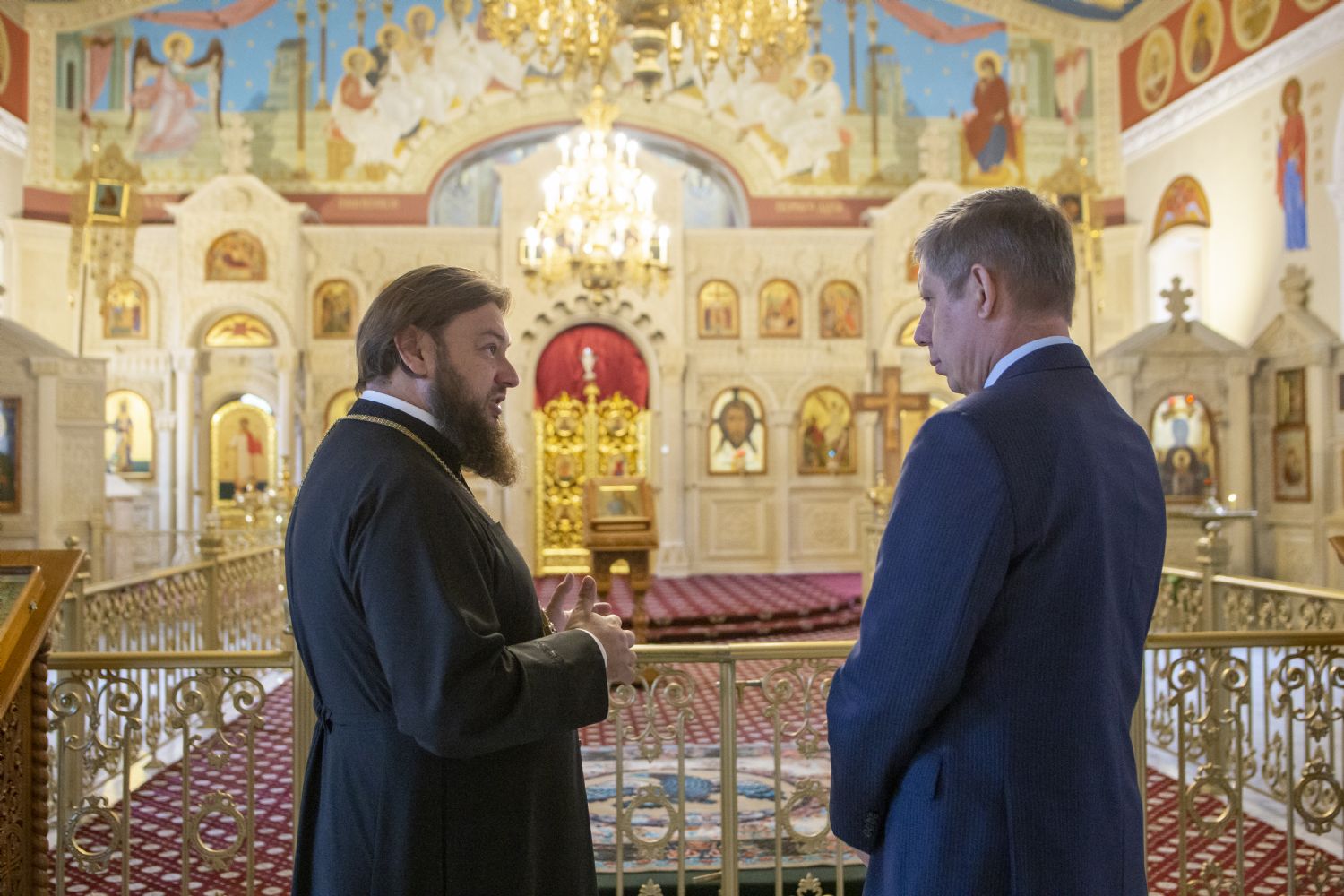 Новоназначенный Посол России в Азербайджане посетил Бакинское епархиальное управление