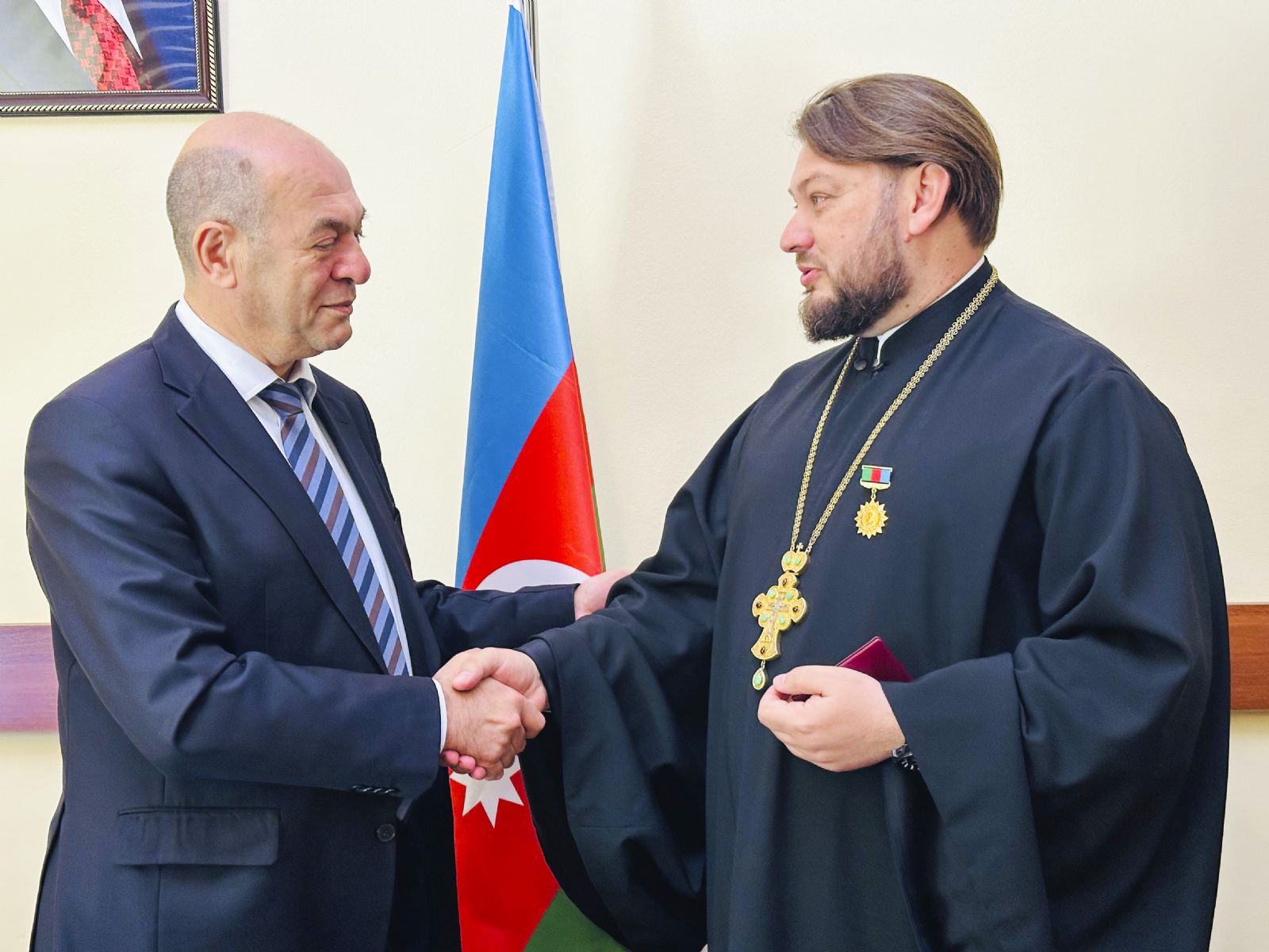 Указом Президента Азербайджанской Республики архимандрит Алексий (Никоноров) награжден памятной медалью
