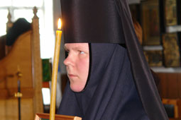 Новопостриженная монахиня