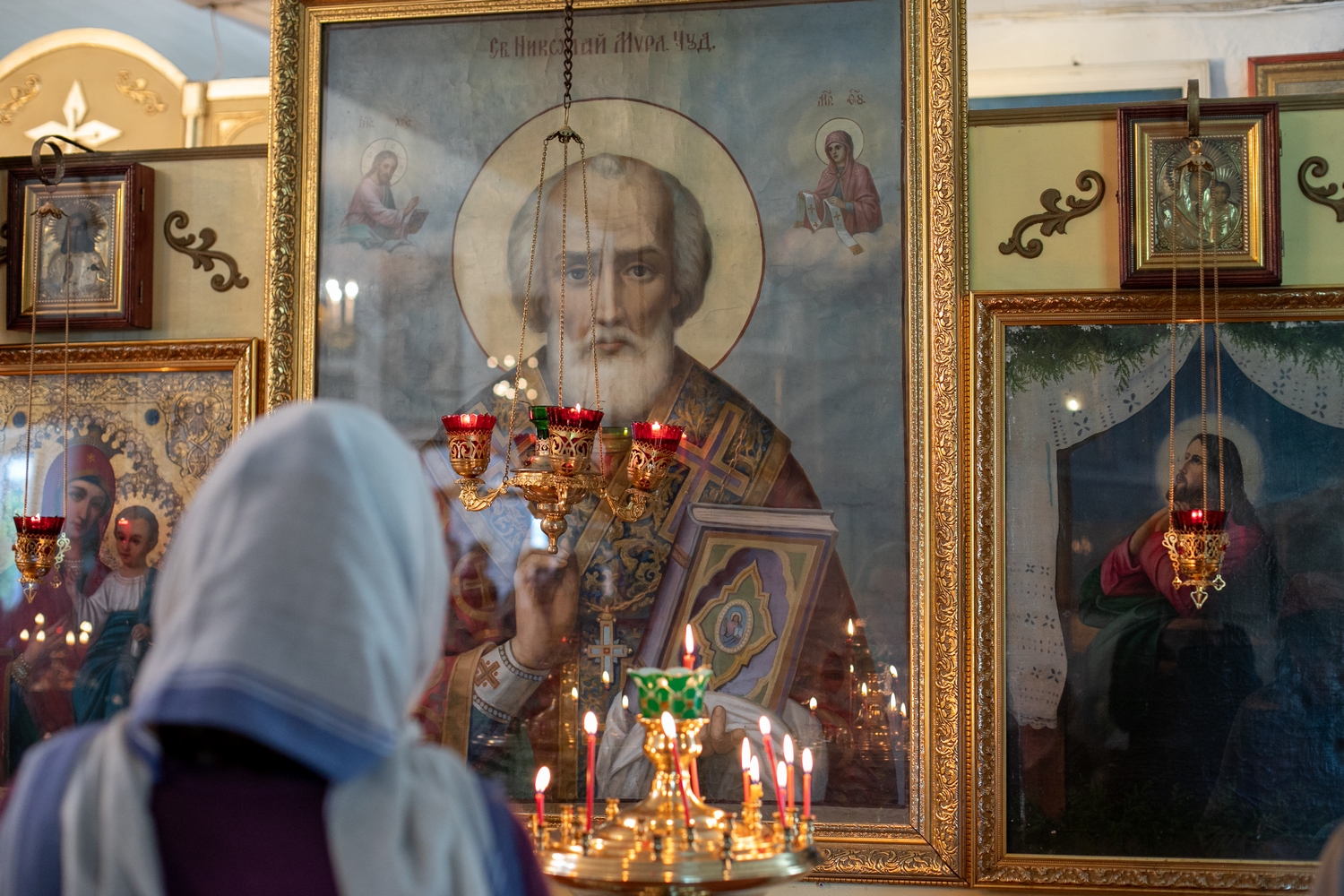В храме святителя Николая Чудотворца г. Хачмаза прошли торжества по случаю престольного праздника