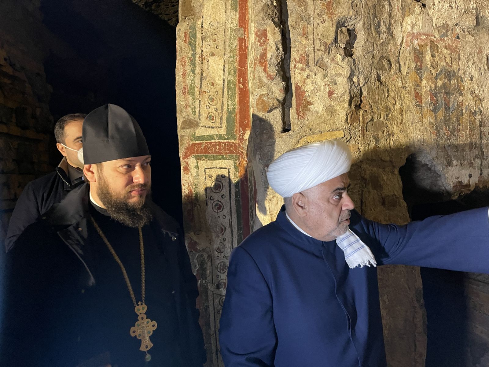 Делегация глав традиционных религий Азербайджана посетила римские катакомбы