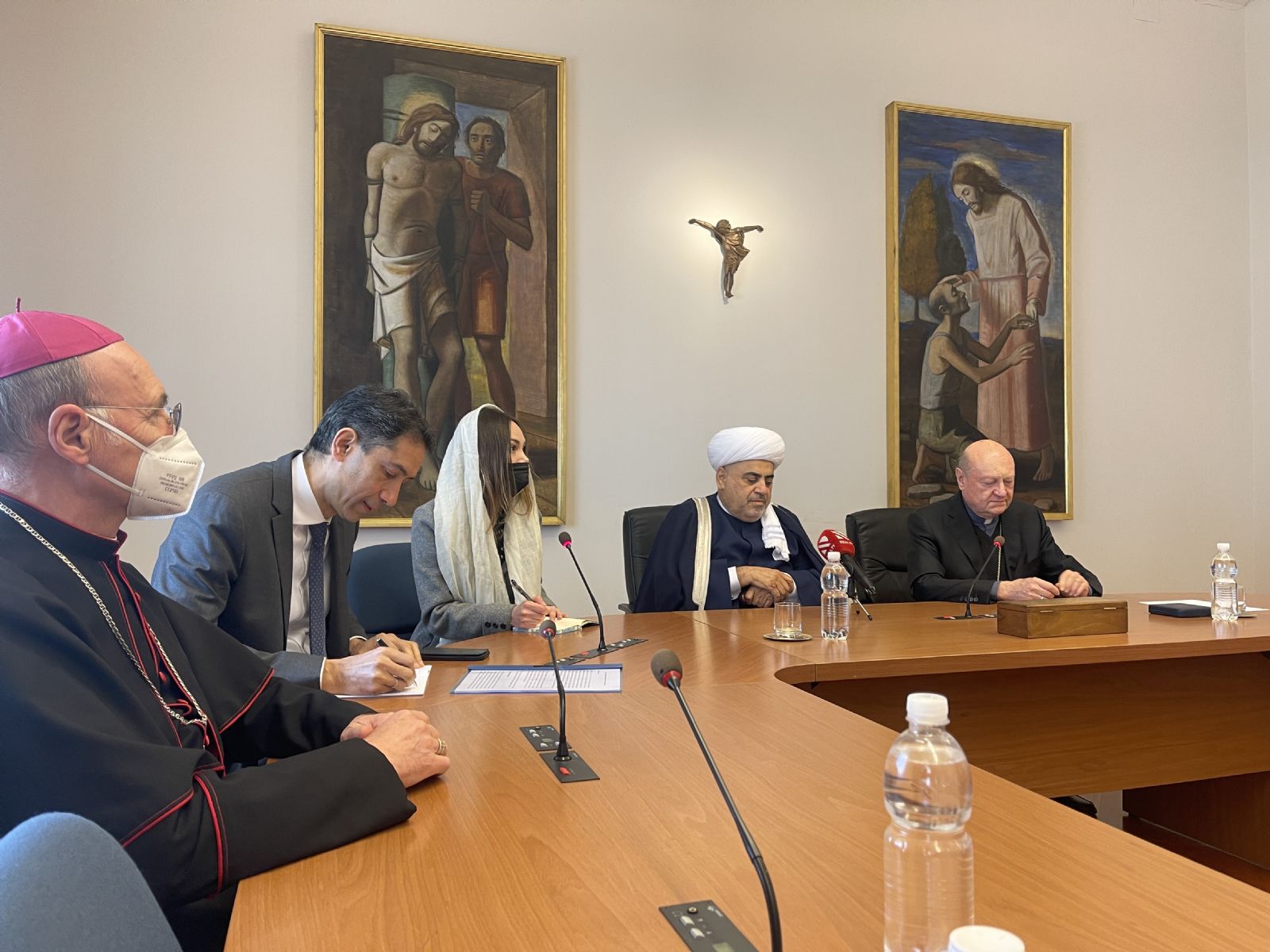Главы традиционных религий Азербайджана встретились с Председателем Папского Совета по Культуре