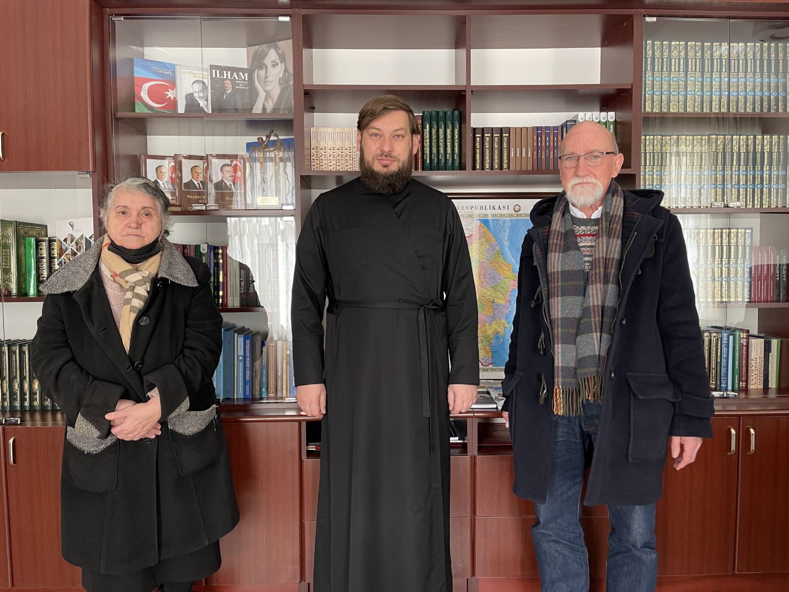 Состоялась встреча секретаря Бакинской епархии с пастором Евангелическо-Лютеранской общины