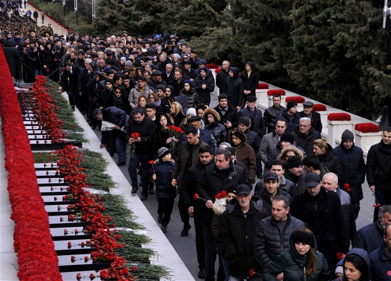 32-ая годовщина со дня трагических событий в Баку 20 января 1990 г.