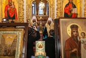 В Киево-Печерской лавре совершен молебен об умножении любви