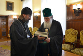 Святейший Патриарх Болгарский Неофит принял настоятеля Патриаршего подворья Русской Православной Церкви в Софии