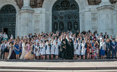 В Храме Христа Спасителя состоялось торжественное награждение выпускников московских православных школ и гимназий