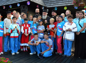 Патриарх Сербский Ириней навестил детей из Русской Православной Церкви, находящихся на отдыхе в Сербии