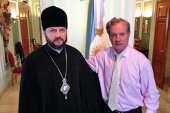 Епископ Аргентинский и Южноамериканский Леонид встретился с послом Аргентины в России
