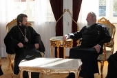 Митрополит Волоколамский Иларион встретился с Предстоятелем Кипрской Православной Церкви