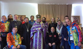 Председатель Синодального отдела по взаимоотношениям Церкви и общества совершил Божественную литургию в Паралимпийской деревне