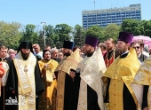 В Одессе прошли заупокойные богослужения по погибшим в ходе беспорядков