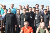 Председатель Синодального отдела по взаимоотношениям Церкви и общества посетил лагерь «Русская мечта»