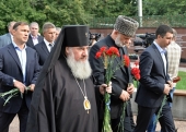 Архиепископ Владикавказский Зосима и духовенство епархии приняли участие в траурных мероприятиях в Беслане