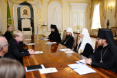 Святейший Патриарх Кирилл встретился с Примасом Евангелическо-Лютеранской церкви Финляндии архиепископом Турку и Финляндии КариМякиненом