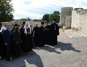 В завершение визита в Псковскую епархию Святейший Патриарх Кирилл посетил Изборск