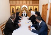В Снетогорском монастыре состоялось совещание по вопросам реставрации храмов, переданных Русской Православной Церкви