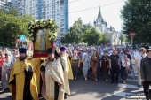 В Алексеевский ставропигиальный монастырь возвращена старинная икона преподобного Алексия, человека Божия