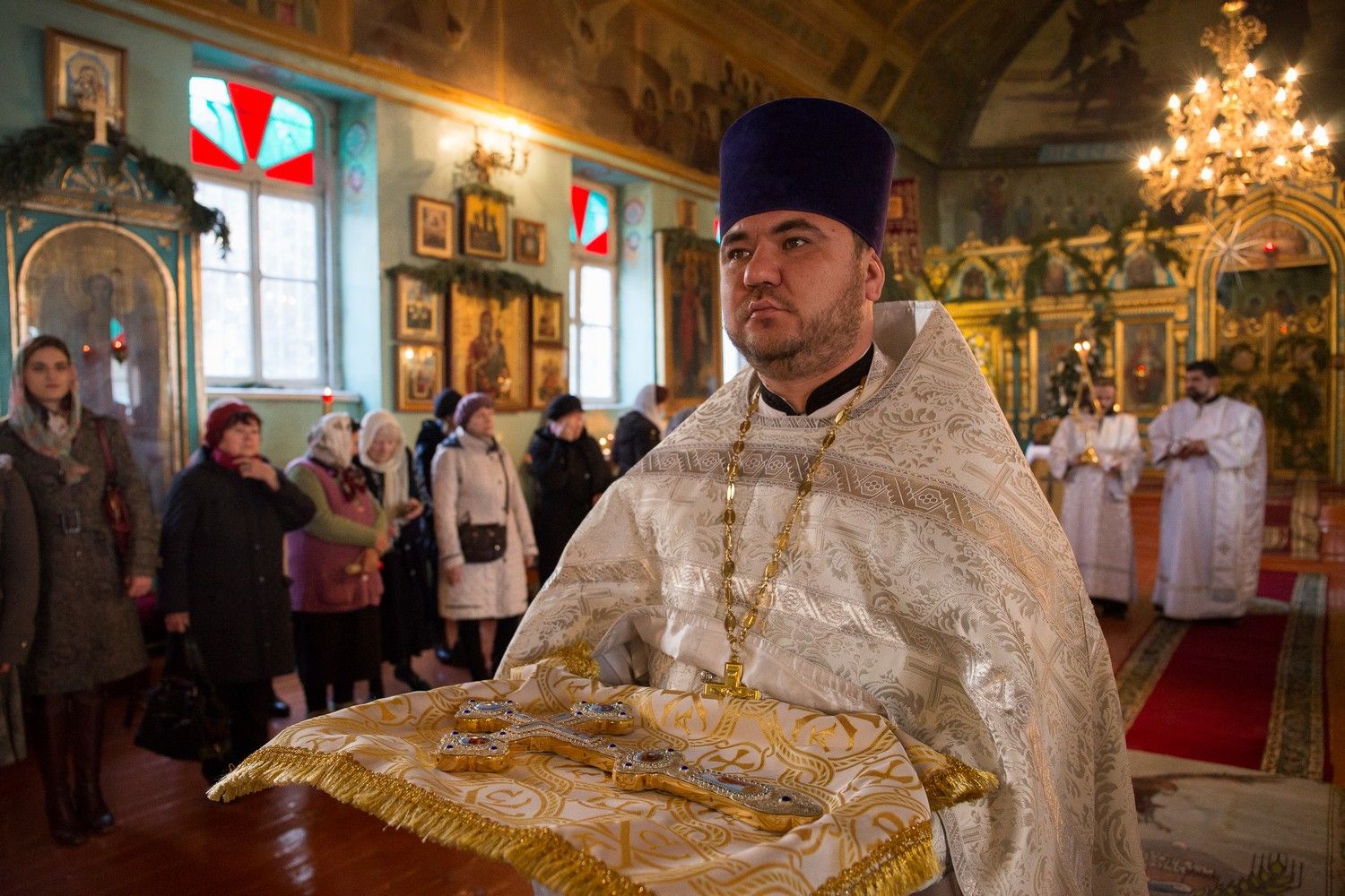 Высокопреосвященный архиепископ Александр совершил Божественную Литургию в соборе Рождества Пресвятой Богородицы г. Баку.