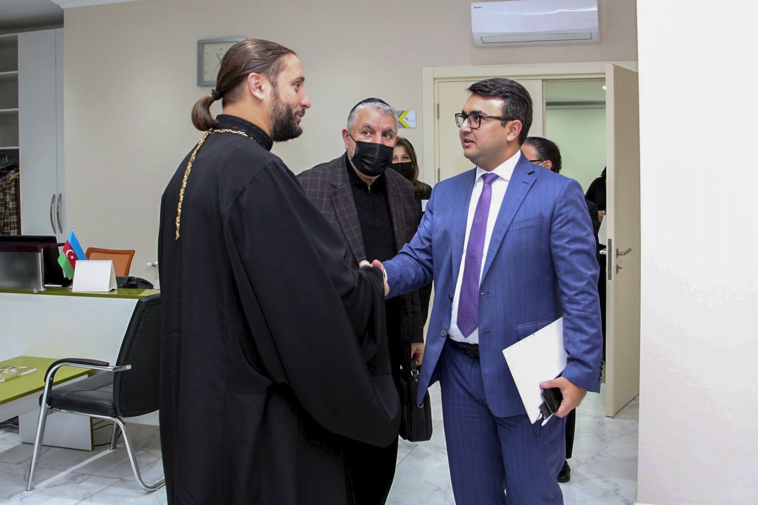 В Бакинском Международном Центре Мультикультурализма был проведен круглый стол с участием делегации религиозных деятелей из Лос-Анджелеса (США).