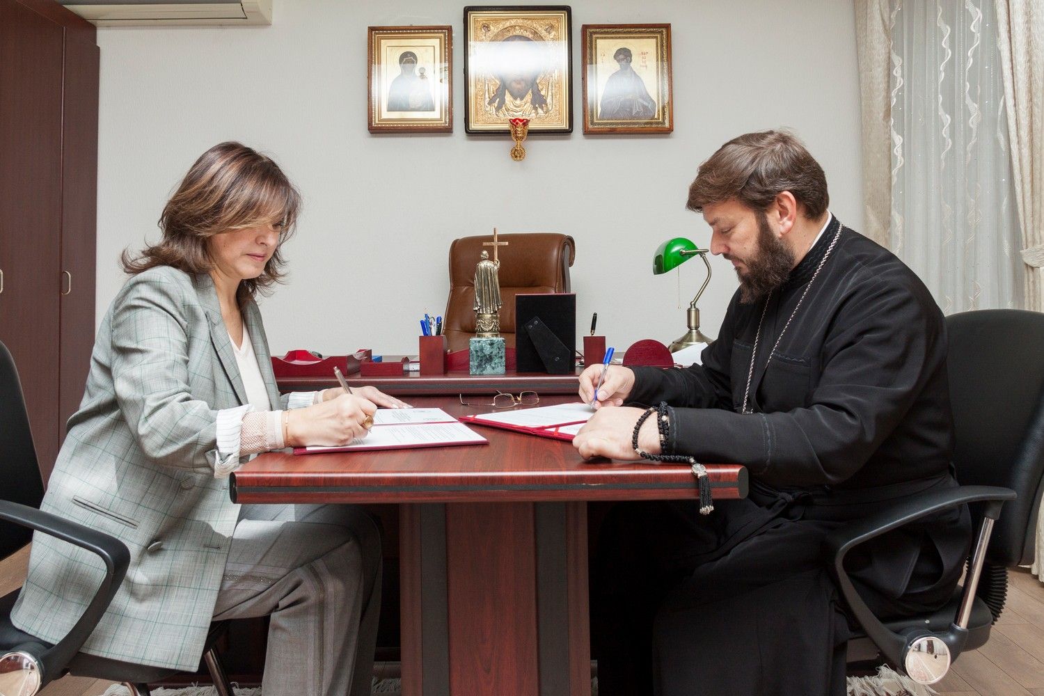 Подписан договор о сотрудничестве между Бакинской епархией и Институтом Востоковедения РАН.