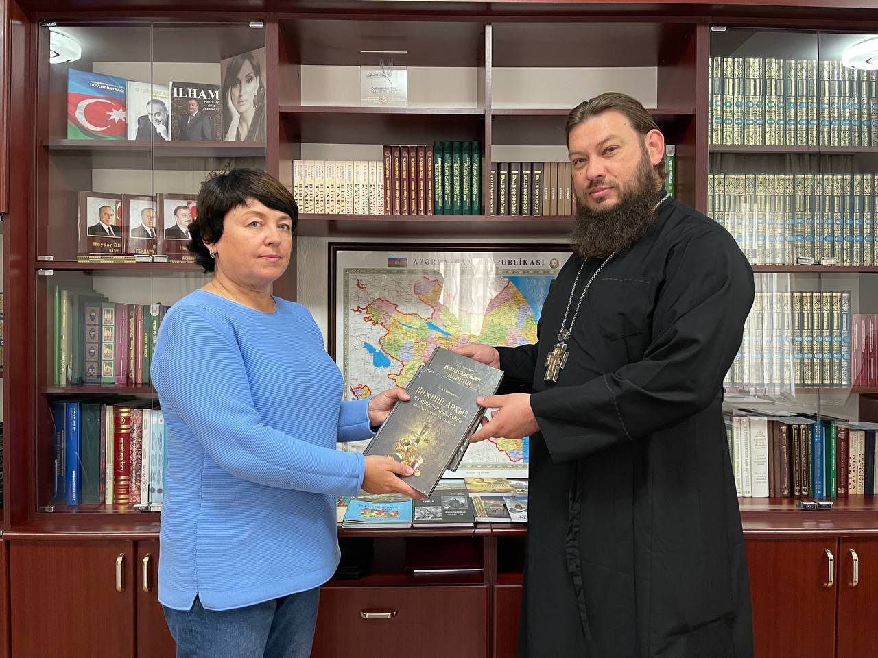 Бакинскую епархию с рабочим визитом посетила руководитель Паломнической службы «Кавказский Паломник»