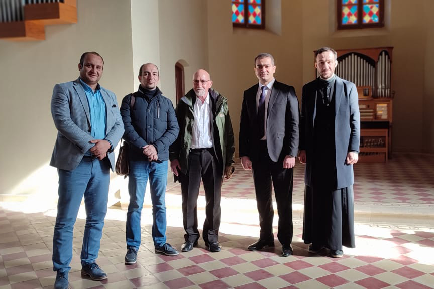 Главы и представители христианских общин Азербайджана посетили город Шамкир