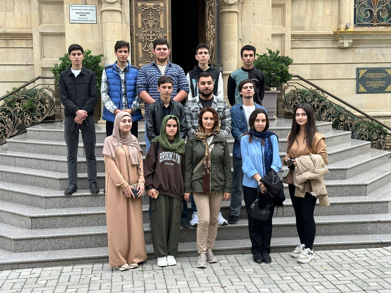 Студенты Азербайджанского Института Теологии посетили кафедральный собор