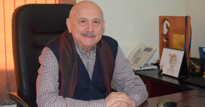Глава общины европейских евреев г. Баку отмечает свое 75-ти летие