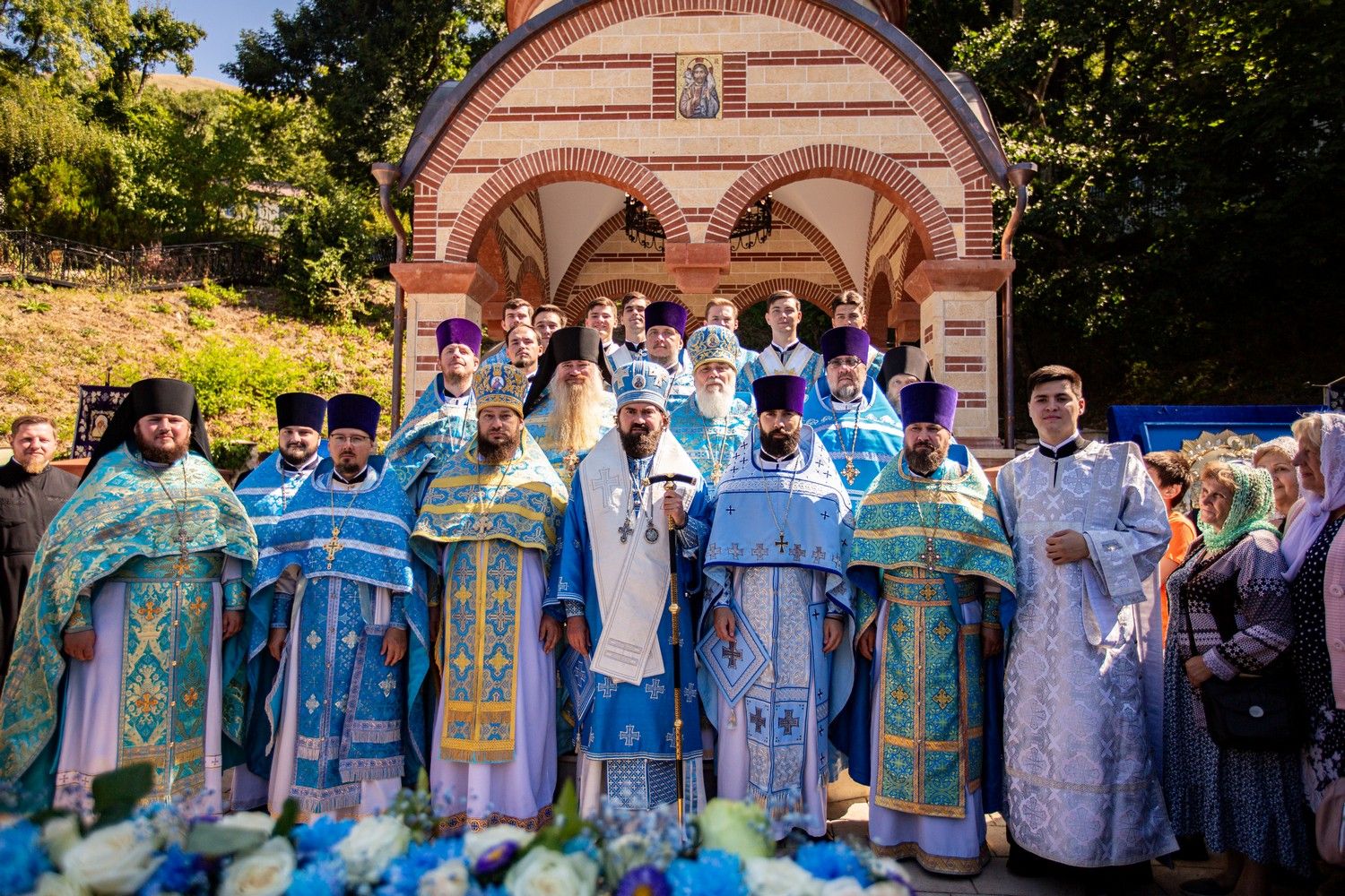 Секретарь Бакинской епархии принял участие в праздничных богослужениях на Северном Кавказе