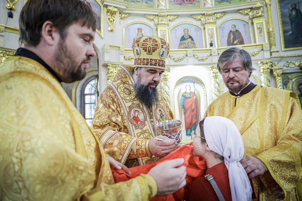 Епископ Алексий совершил Божественную литургию в Андреевском соборе г. Ставрополя