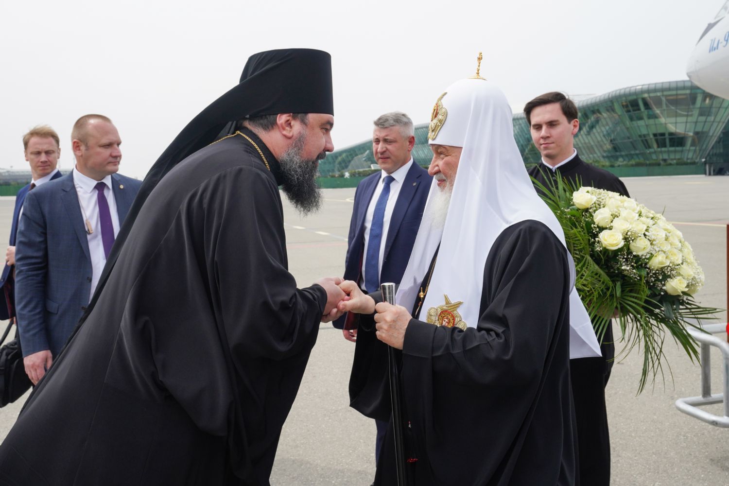 Святейший Патриарх Кирилл прибыл в Баку