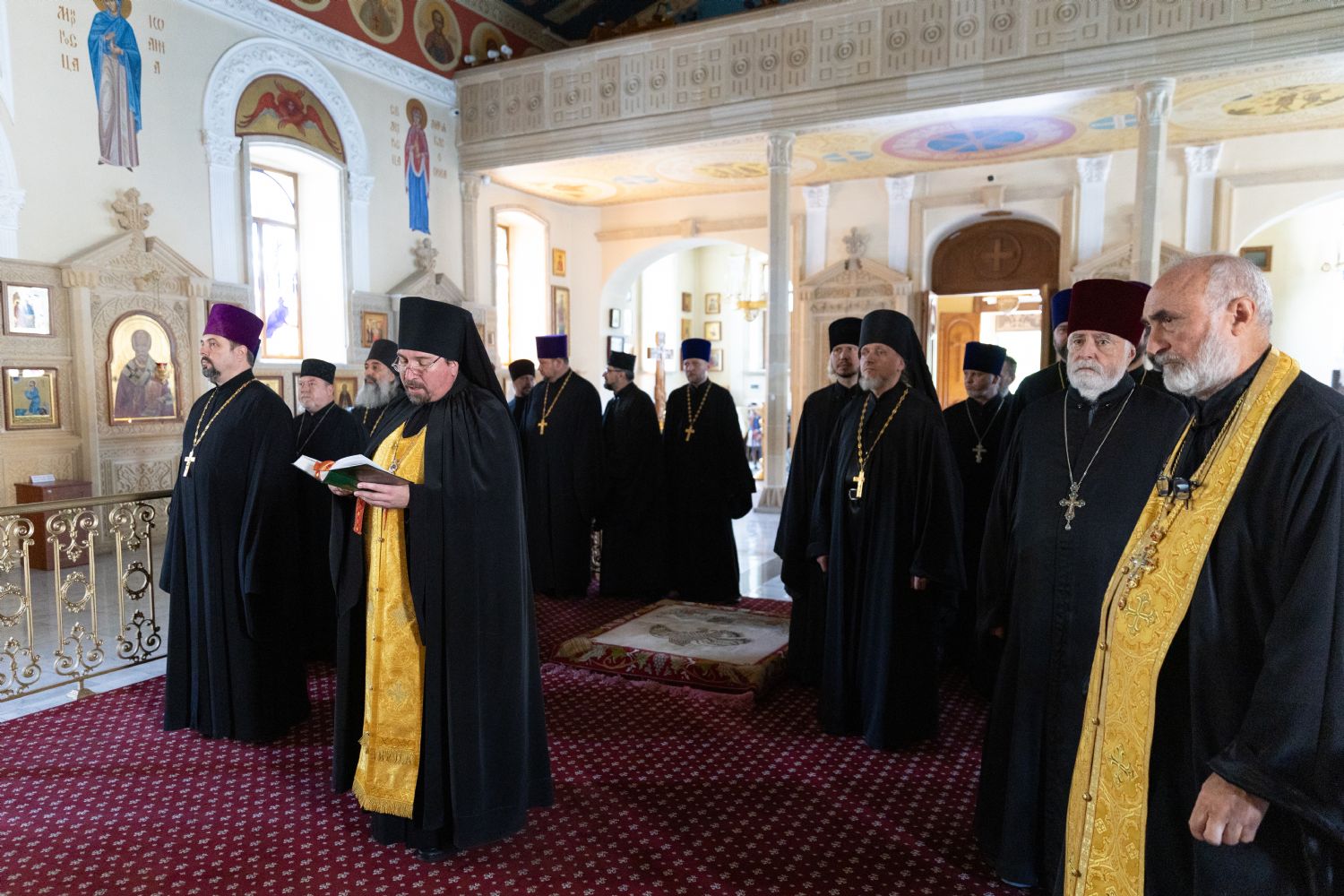 В кафедральном соборе состоялась общая исповедь духовенства