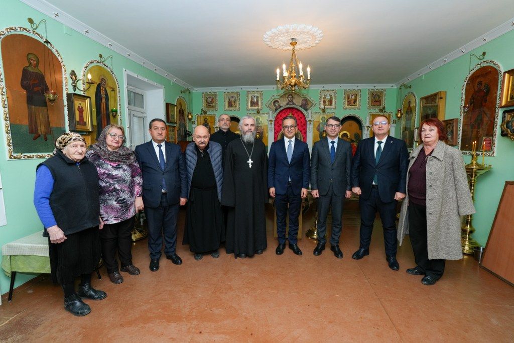 Председатель Государственного Комитета Азербайджанской Республики по работе с религиозными организациями посетил сумгаитский храм