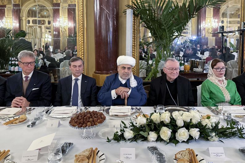 Епископ Алексий принял участие в ифтаре, данном в Риме по инициативе Управления мусульман Кавказа