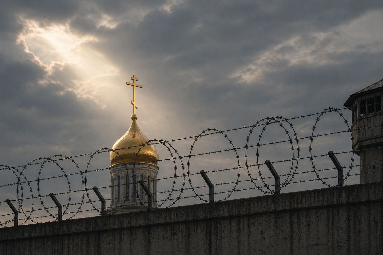 Священник посетил заключенных