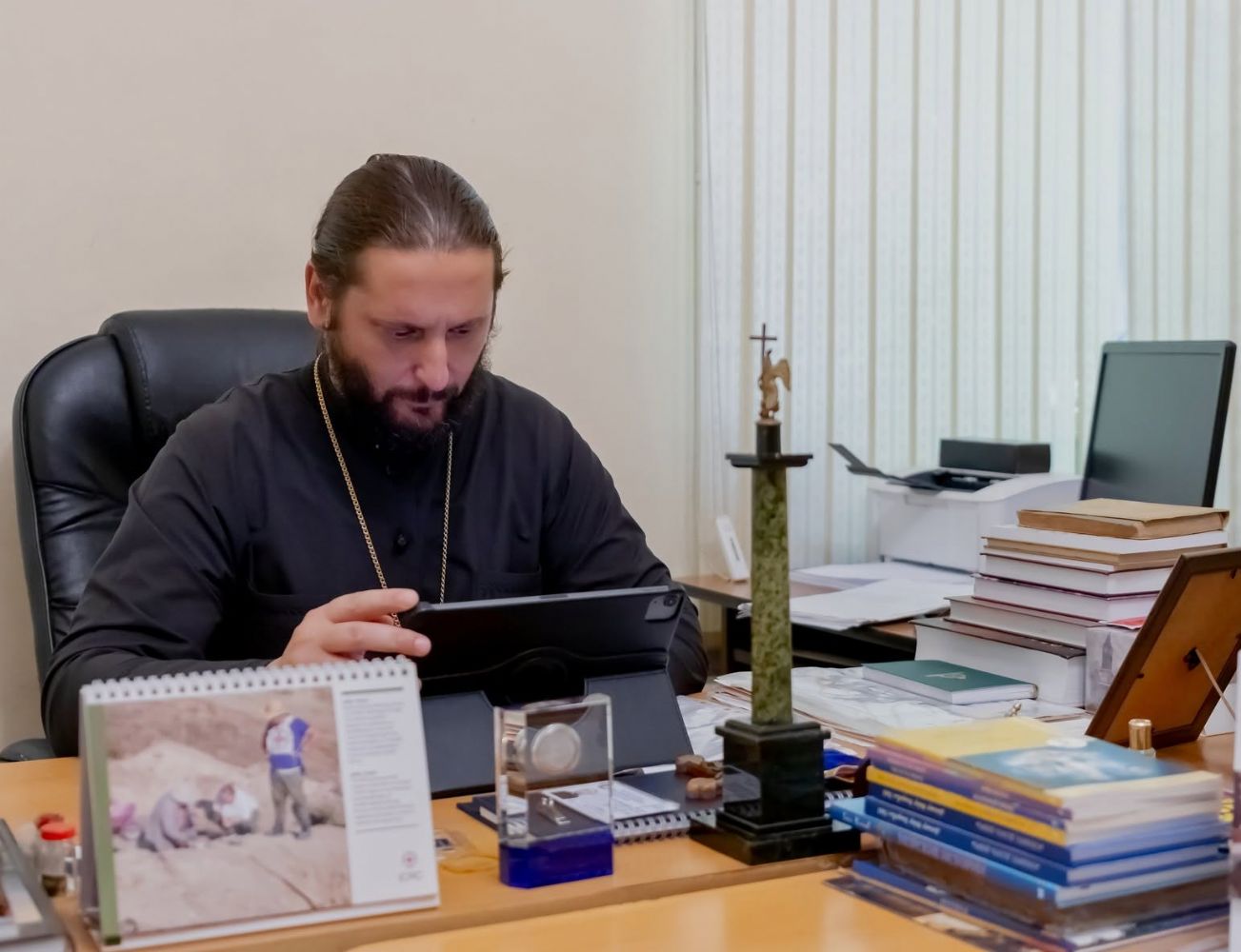 Руководитель епархиального отдела принял участие в онлайн-встрече тюремных капелланов