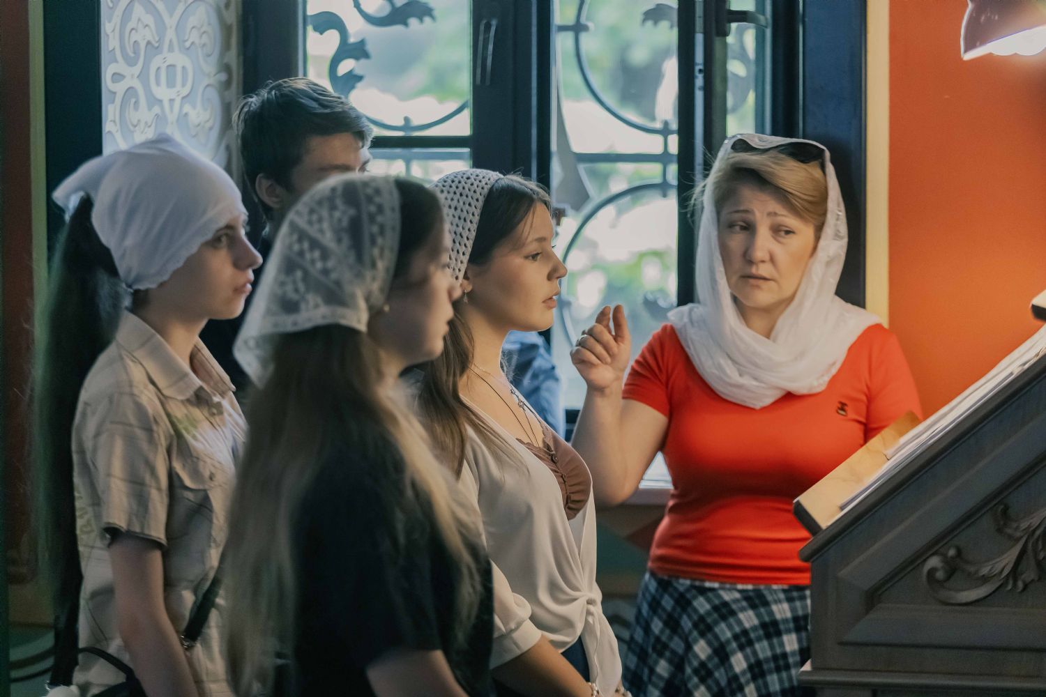 Детская литургия в храме Архангела Михаила